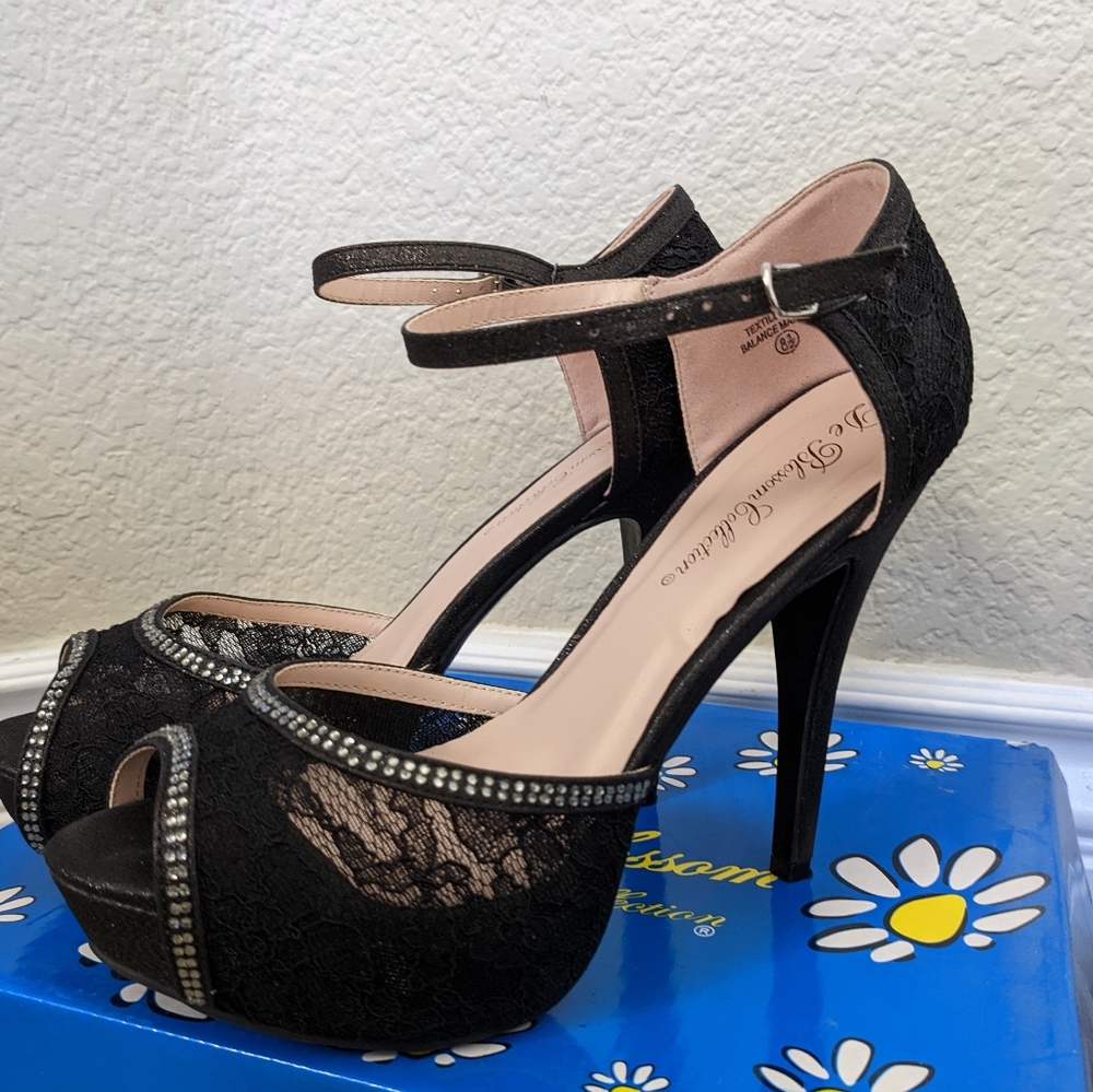 Woman's high heel sandals